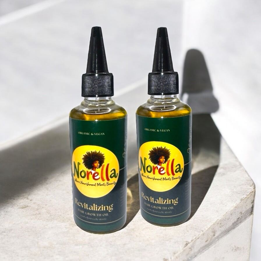 Revitalizing hair growth Oil with Ayurvedic herbs & Peppermint